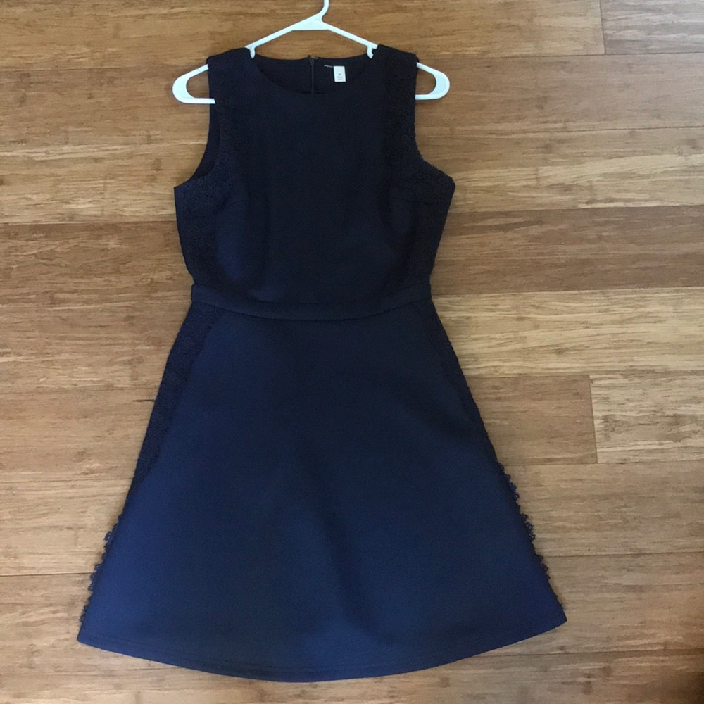 Navy blue dress